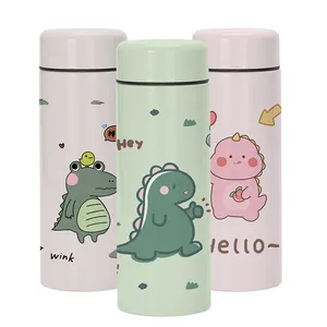 10oz/300ml Cute Cartoon thermo mug Stainless Steel Vacuum Flask for Kids Girls Men Water Bottle