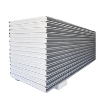 Panneau mural sandwich ignifuge PIR 150 mm avec tôle d'acier prélaquée, panneau mural sandwich PU/PUR pour entrepôt