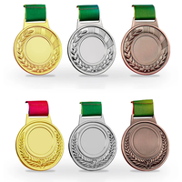 Médailles de récompense de course de sports or blanc métal plaqué sur mesure 3d Europe Marathon médaille médailles et trophées Art populaire