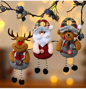 Décorations de Noël en gros : Pendentifs Père Noël et Élan, Boules et Ornements de Sapin pour une Joyeuse Noël - Product Image 5