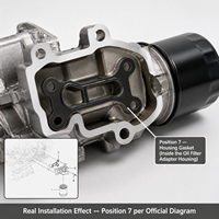 Nouveau joint de boîtier de filtre à huile de remplacement pour BYD Song PLUS Qin PLUS King L Seal DM-i OE 13143652-00