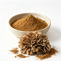 Poudre d'extrait de champignon Agaricus Blazei Murrill en vrac, polysaccharides, poudre d'extrait de champignon du Brésil