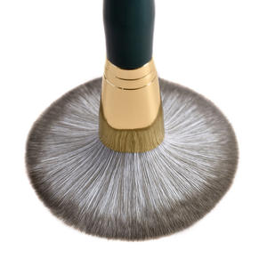 Vente Directe Usine - Lot de 10 Pinceaux Éventail Faits Main en Poils Synthétiques, Poils Doux pour Application Précise de Fard à Joues et Correcteur - Product Image 3