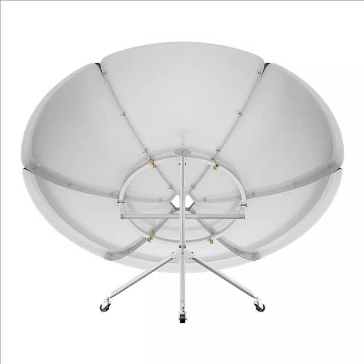Parabola 24 Buah Cermin Aluminium Solar Cooker Oven