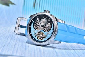 นาฬิกา Pagani Design รุ่น PD-YS022 ใหม่ล่าสุด นาฬิกาข้อมือผู้ชาย ระบบตูร์บิญอง โครงกระดูก นาฬิกาอัตโนมัติ สายยาง นาฬิกาจักรกลสำหรับผู้ชาย ของขวัญ - Product Image 5