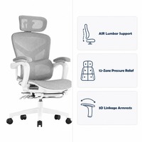 Chaise de bureau ergonomique moderne et confortable en plastique, réglable en hauteur par vérin à gaz, pivotante et inclinable, pour chambre à coucher, vente en gros