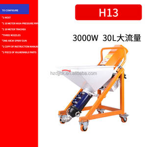 Máquina de pulverización de lechada de recubrimiento impermeable Industrial eléctrica profesional <span class=keywords><strong>Pistola</strong></span> de pulverización de cemento de <span class=keywords><strong>masilla</strong></span> de <span class=keywords><strong>poliuretano</strong></span> profesional - Product Image 2