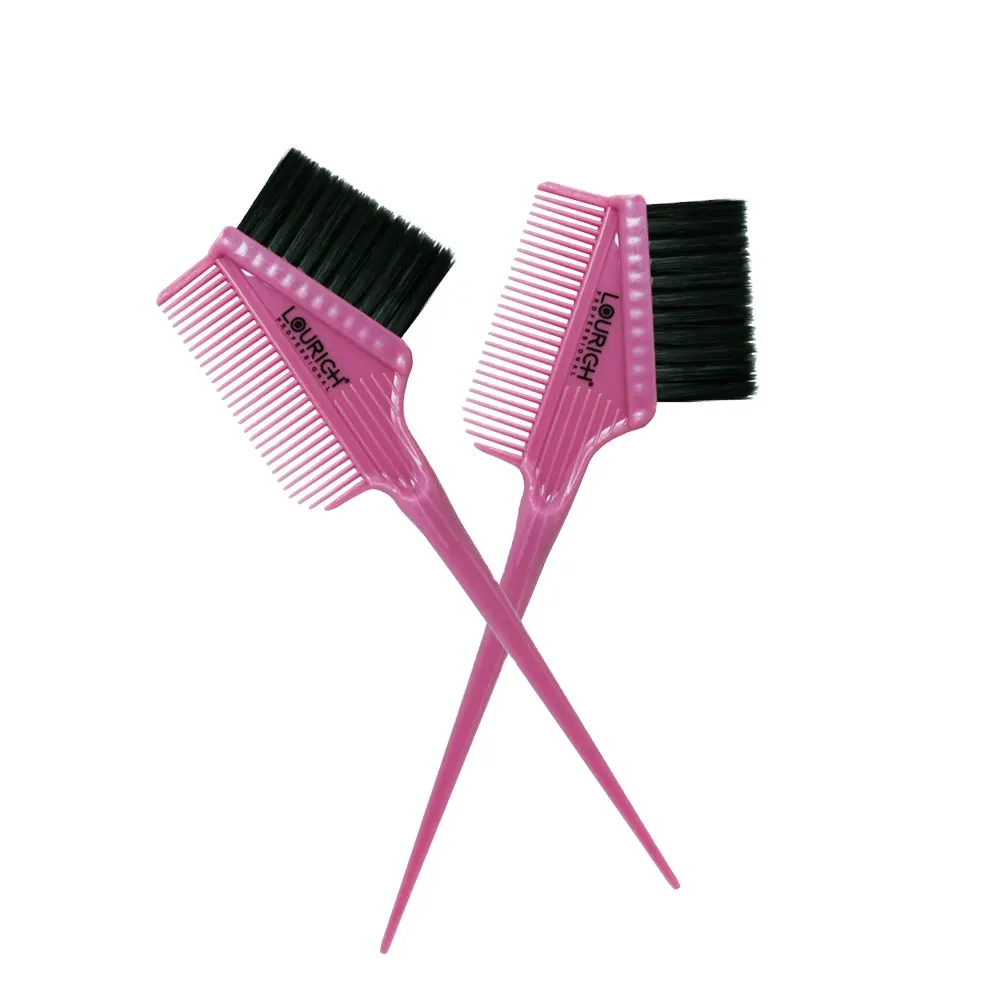 Private Label Hair Dyeing coloring Applicator New PPE Material Tinting Hair Dye Comb for Salon Home