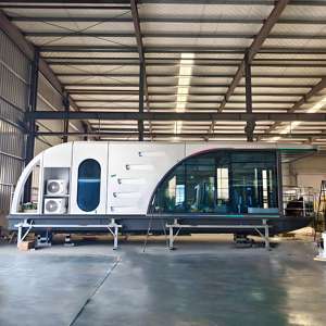 Maisons préfabriquées modulaires flottantes de style européen Espaces de loisirs imperméables en forme de bateau pour hôtels écoles villas parcs chambres à coucher - Product Image 6