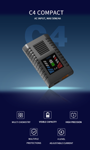 Chargeur intelligent de poche ToolkitRC <span class=keywords><strong>C4</strong></span> AC 55W 4.0A pour batteries LiPo LiHV LiFe <span class=keywords><strong>2</strong></span>-4S NiMH 5-8S pour voitures RC et drones - Vente en gros - Product Image 5