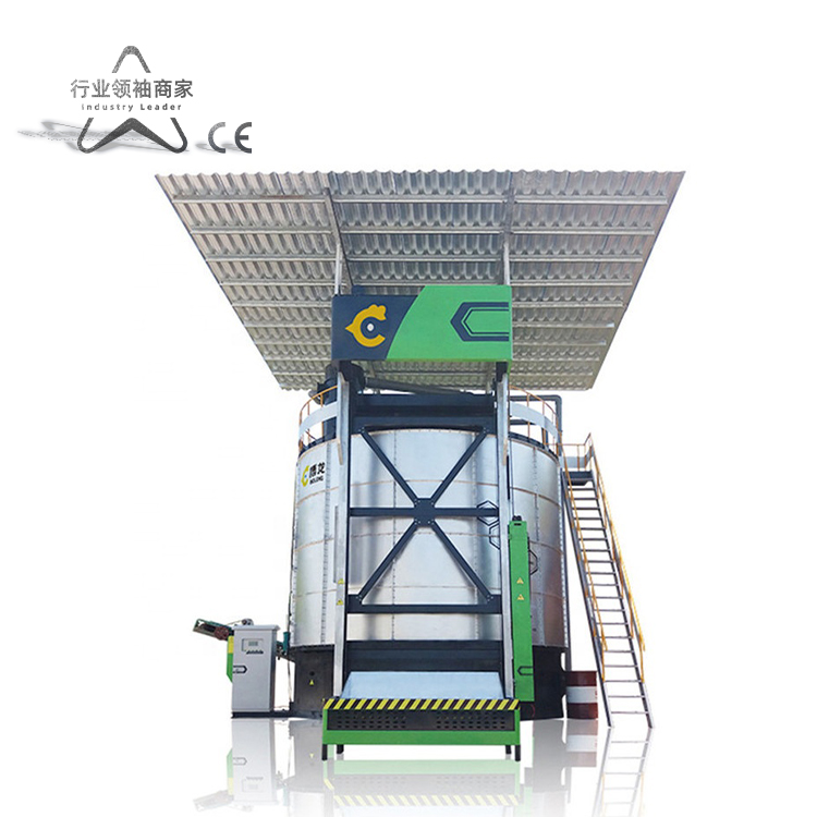 Курица компост бак навоз компост башня органических отходов, компостная машина