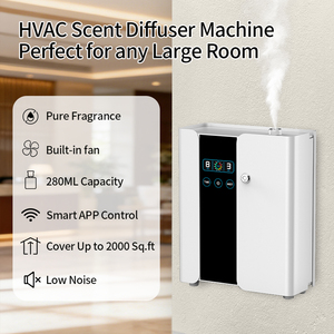 Siweiyi 280ml Metal Wall Mounted Commercial Hotel Hvac <b>Aroma</b> <b>Diffuser</b> Scent Machine - Product Image 4