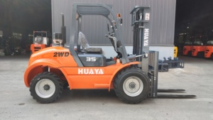 הערך הטוב ביותר 1 2 3 3.5 4 טון מלגזה דיזל 4 x4 טון עמיד מותג חדש שטח מחוספס מלגזה משאית מלגזה - Product Image 6