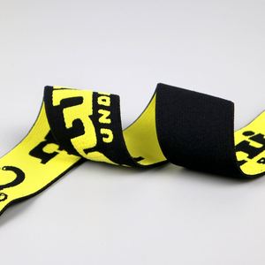 Custom Wholesale Nylon Webbing Bands Customized 38Mm <b>Mens</b> Jacquard Waistband Elastic Band for <b>Men</b> <b>Underwear</b> - Product Image 6