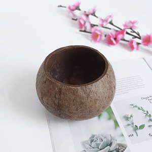 Stoppino di <span class=keywords><strong>legno</strong></span> del supporto della ciotola della candela della cera di soia profumata conchiglia organica naturale ecologica - Product Image 5