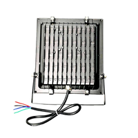 Projecteur LED numérique programmable RGB RGBW DMX512 de haute qualité DC24V 50W 100W, étanche pour extérieur, éclairage de scène