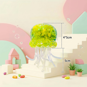 CHENXI 2026 NUEVO Juguete Sensorial de Gelatina Blanda con Purpurina de Medusa para Aliviar el Estrés y la Descompresión - Product Image 3
