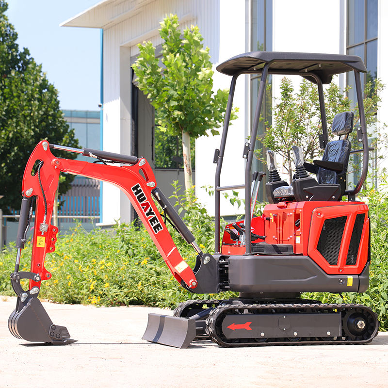 HUAYEE excavator 1.6 ton High Quality Mini Excavator Kubota Engine ...