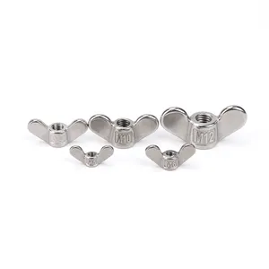 High Quality DIN315 Wholesale Stainless Steel 304 Casting Wing Nut Butterfly Nuts