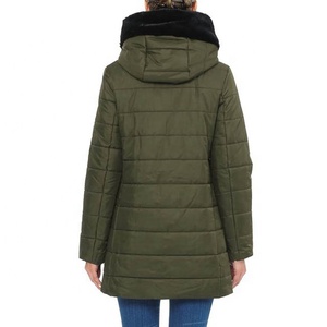 <b>Women's</b> Thick Warm 85% Down Filled Breathable Quick Dry Lightweight <b>Packable</b> Puffer Coat Winter Outerwear Windproof Hoodie - Product Image 5