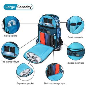 Mochila Deportiva Ligera Personalizada para Exteriores, Resistente al Agua, 35L, con Compartimento para Botas de Esquí, para Senderismo, Montañismo y Deportes de Nieve - Product Image 5