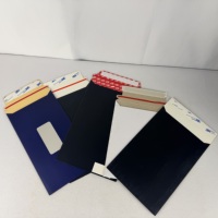Bolsas de Correo Personalizadas de Diseño de Lujo, Ecológicas, de Papel Kraft Reciclado, Autoadhesivas, para Envolver Regalos de Cumpleaños, Tarjetas de Felicitación
