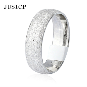Anillos de boda de tungsteno para hombre, chapados en rodio, diseño geométrico moderno, acabado liso, anillos de moda para ocasiones de boda - Product Image 2