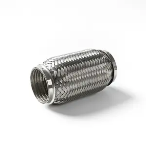 OEM质量不锈钢201汽车性能排气软管柔性波纹管，用于带联锁的排气系统