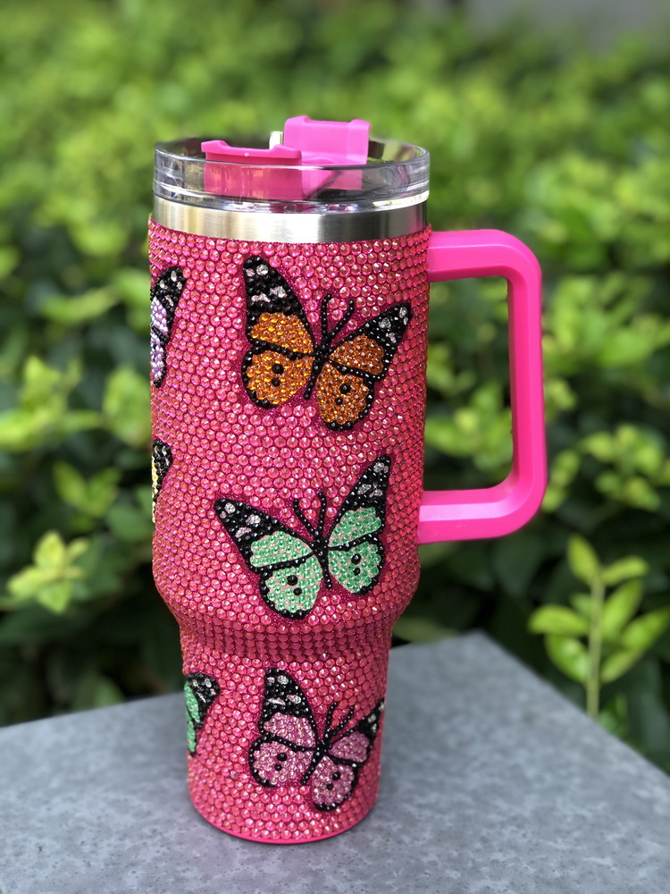 Pink hot butterfly