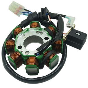 Bobina Statore Generatore Moto 8 Poli 125CC per <span class=keywords><strong>PLASTINO</strong></span> 125, PLATINO125, PULSAR 135LS, PULSAR135LS - Product Image 1