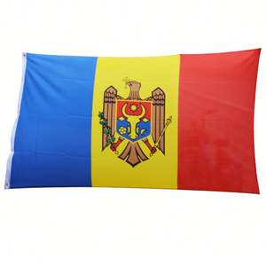Vente en gros 100% Polyester Moldavie Drapeau de haute qualité sur mesure par le fabricant - Product Image 4