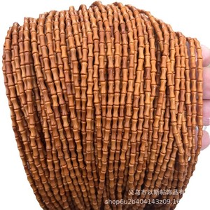 All'ingrosso 6*3mm di Bambù e Rosa Oliva Mini Perline 108 sezione per Collana Bracciale Guscio Osso & <span class=keywords><strong>Corallo</strong></span> - Product Image 1