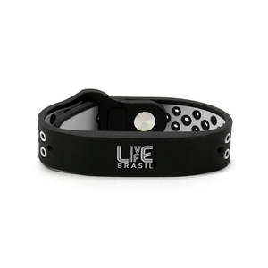 P143-20 OEM กำไลข้อมือซิลิโคนปรับสมดุลพลังงานประจุลบเพื่อสุขภาพ ดีไซน์ทันสมัย ไม่มีปัญหา สำหรับทุกเพศ - Product Image 1
