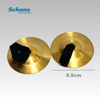 Wholesale Kids Finger Cymbals, Orff Educational Percussion Bell, Manufacturer Teaching Prop for Kindergarten