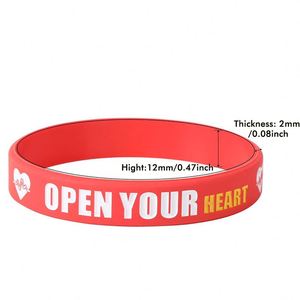 Bracelets en silicone personnalisés pour événements, bracelets réglables - Product Image 4