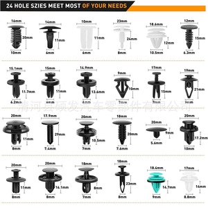 Clips de fixation auto 800 pièces, rivets en plastique universels pour réparation et remplacement de voitures avec kit d'outils - Product Image 3