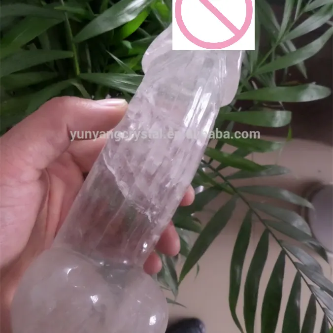 Enorme consolador tallado cristal comprar muñeca pene correa para mujer