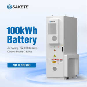 SAKETE Solar Battery 50kW 100kW 500kW off Grid Air Cooling Commercial Industrial <b>Energy</b> <b>Storage</b> <b>System</b> 50kWh 100kWh 200kWh - Product Image 1