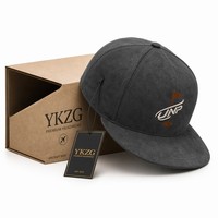 Casquette de baseball personnalisée en suède avec broderie 3D, 6 panneaux, visière incurvée, haute qualité, bleu marine, style urbain, vente en gros