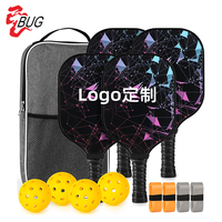Pagaies de Pickleball en fibre de carbone graphite de verre Sacs de gymnastique Sacs de Pickleball Accessoires de sac de raquette