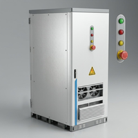 Armoire de stockage d'énergie extérieure refroidie par liquide 125 kW 261 kWh GR261L, étanche, pour usage commercial, équipement d'énergie solaire photovoltaïque avec batterie LiFePO4