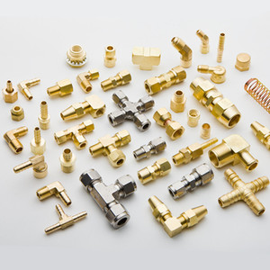 Brass Pipe Fittings Machined Parts Rigid Type For Conduits And Fittings - Product Image 2