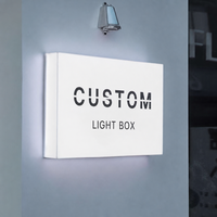 Enseigne lumineuse LED personnalisée avec logo, cadre doré, enseigne de magasin de détail, signalétique commerciale, OEM ODM, enseigne lumineuse ronde