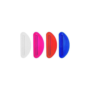 1pcs Simple Style Multifunction Manual <b>Toothpaste</b> Dispenser Cream Tube Squeezer Extruding Clip Squeezing Clamp for Bathroom Use - Product Image 1