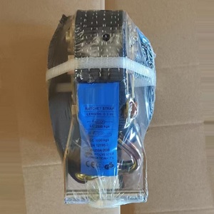 Sangles d'arrimage de cargaison fabriquées en Chine, <span class=keywords><strong>2t</strong></span>, 3t, 5t, 10t, largeur de 25 mm, 38 mm, 50 mm, 75 mm, sangles d'arrimage à <span class=keywords><strong>cliquet</strong></span> pour le transport de marchandises par camion - Product Image 1