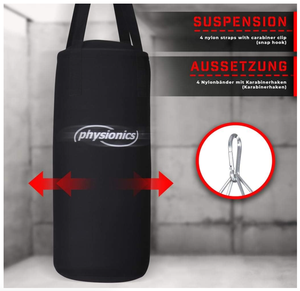 Ensemble complet <span class=keywords><strong>de</strong></span> sacs <span class=keywords><strong>de</strong></span> <span class=keywords><strong>frappe</strong></span> robustes pour enfants et adolescents <span class=keywords><strong>25</strong></span>*60 cm 8oz Sacs <span class=keywords><strong>de</strong></span> <span class=keywords><strong>frappe</strong></span> suspendus en toile/EPE avec rembourrage en coton 11 <span class=keywords><strong>kg</strong></span> - Product Image 4