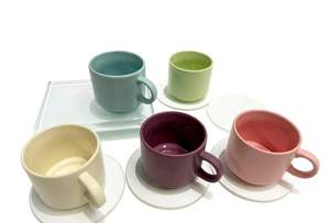Tazas de Cerámica Apilables de 250 ml para Personas Solitarias, Tazas para la Tarde para una Persona - Product Image 4