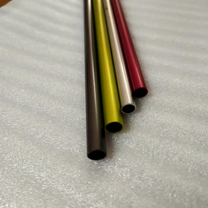 Цветная трубка из алюминиевого сплава и алюминиевая трубка с золотым анодированным покрытием