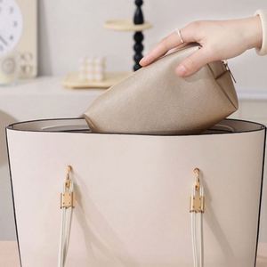 Xdh1310 Makeup Portable Pu Leather Waterproof Toiletry Pouch Travel Make up Brush Cosmetic Bag for Women - Product Image 6