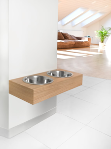 Mangeoire suspendue en bois pour chien, station d'alimentation murale pour animaux, gamelles pour Labrador, support de nourriture pour <span class=keywords><strong>berger</strong></span> - Product Image 6